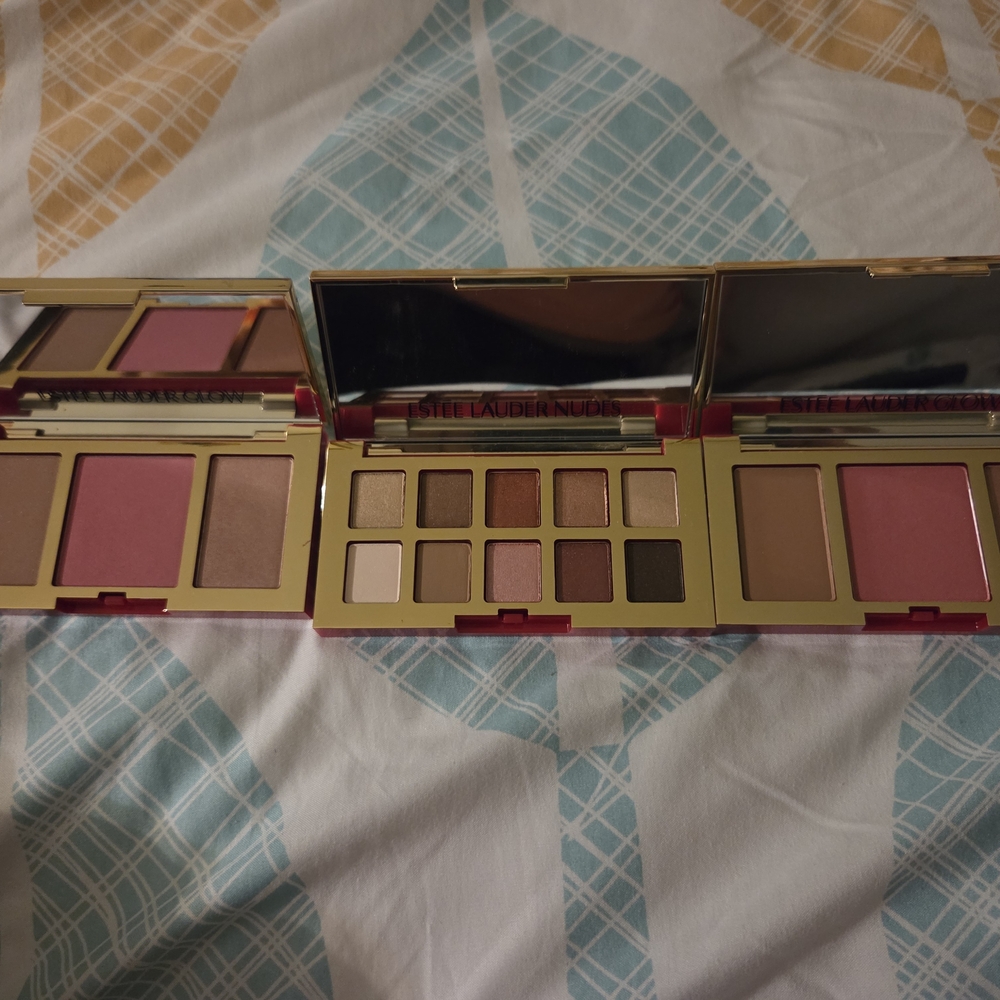 Estee Lauder Makeup Palette Set - Pink, Gold, Brown